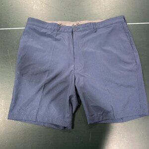 Mens Ben Hogan Performance Golf Shorts Blue Pattern 44 NWT